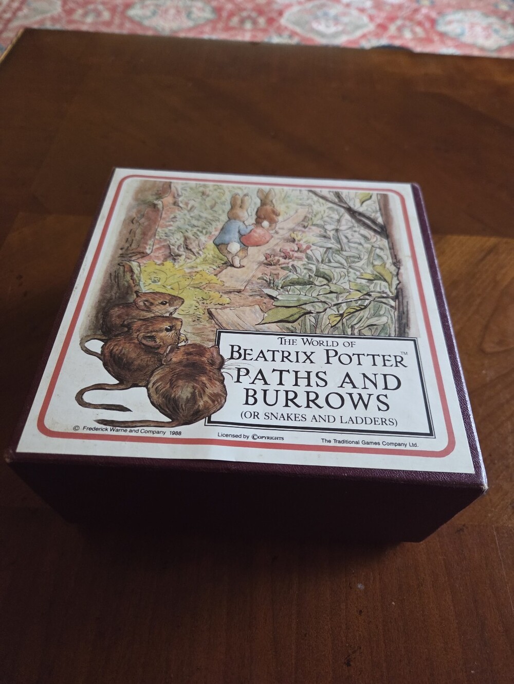 The World Of Beatrix Potter Paths And Burrows Game